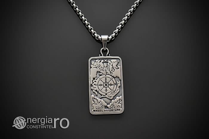 Pandant-Amuleta-Talisman-Medalion-Colier-Pandantiv-Roata-Norocului-cu-Cruciulita-Cruce-PND106-01