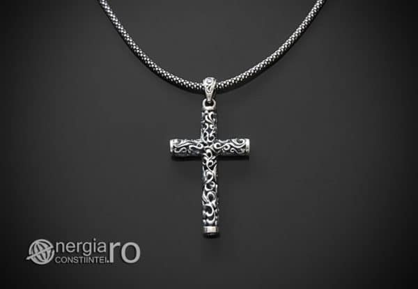 Amuleta-Talisman-Medalion-Colier-Pandant-Pandantiv-Cruciulita-Cruce-Crucifix-Argint-925-PND905-01