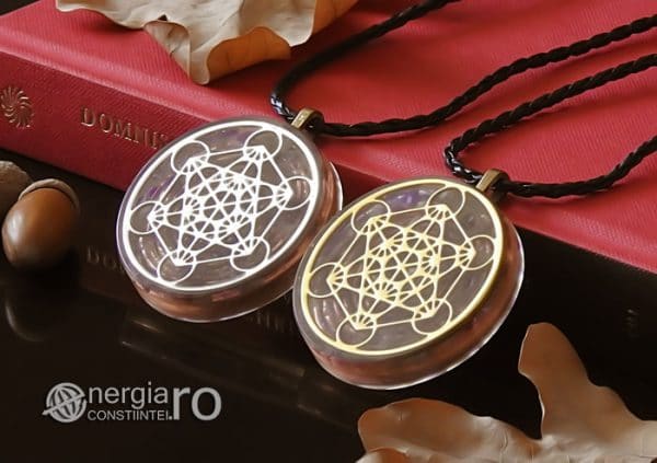 Amuleta-Talisman-Medalion-Colier-Pandant-Pandantiv-Orgonic-Orgon-Magnetic-Cubul-Lui-Metatron-Cristale-Ametist-ORG013-04
