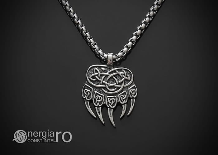 amuleta-talisman-medalion-colier-pandant-pandantiv-protector-protectoare-protectie-laba-gheara-de-urs-inox-pnd235-01
