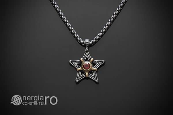 Amuleta-Talisman-Medalion-Colier-Pandant-Pandantiv-Pentaclu-Pentagrama-Protector-Protectie-INOX-01