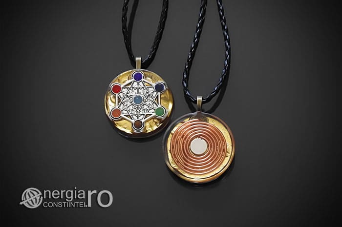 Amuleta-Talisman-Medalion-Colier-Pandant-Pandantiv-Orgonic-Orgon-Cubul-lui-Metatron-Septe-Chakre-Cristale-Spirala-Cupru-Magnet-ORG019-01