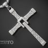Pandantiv Cruciuliță Inox – cod PND049c