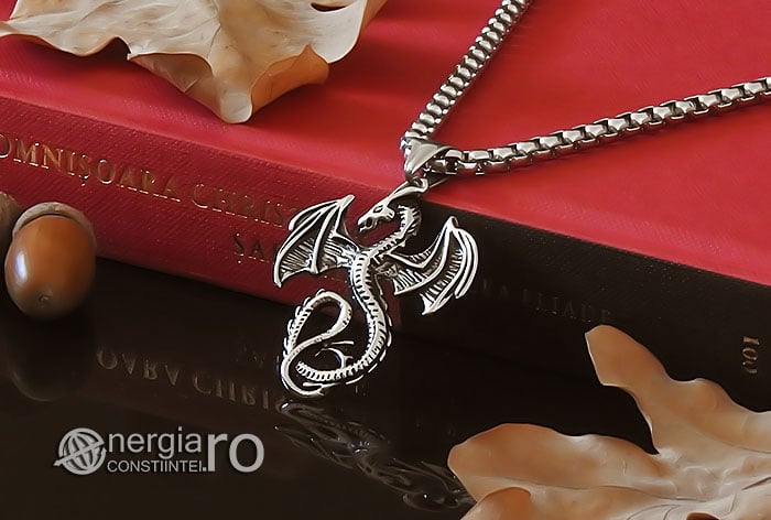 amuleta-talisman-medalion-colier-pandant-pandantiv-dragon-inaripat-protector-protectie-protectoare-curaj-inox-PND267-04