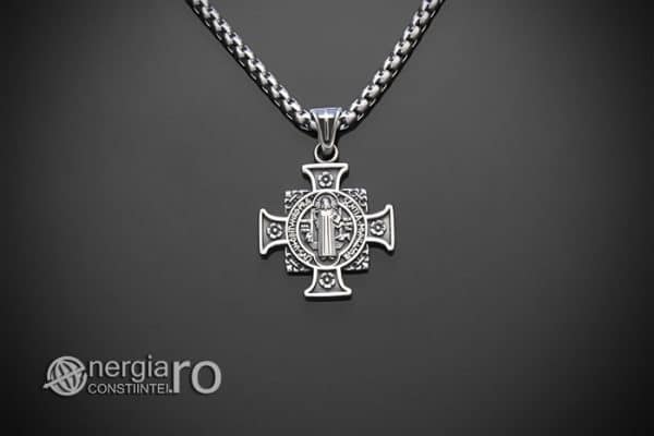 amuleta-talisman-medalion-colier-pandant-pandantiv-cruce-cruciulita-sfantul-sf-benedict-protector-protectie-protectoare-inox-PND380-01