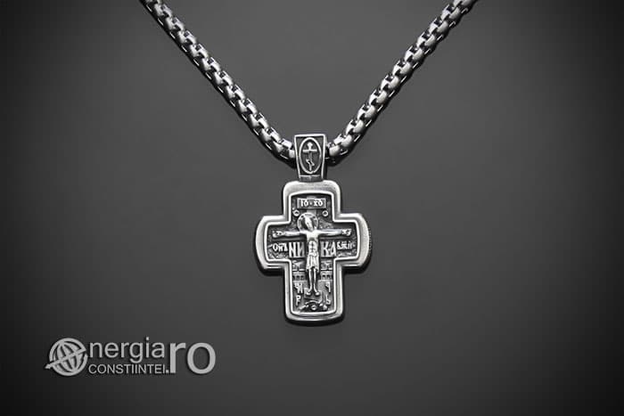 amuleta-talisman-medalion-colier-pandant-pandantiv-crucifix-cruce-cruciulita-iisus-htistos-inox-PND311-01