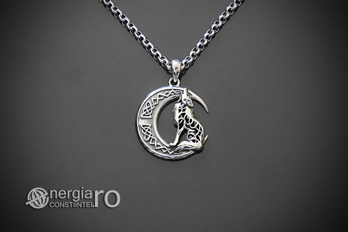 amuleta-talisman-lant-lantisor-medalion-colier-pandant-pandantiv-lup-care-urla-la-luna-protectie-protector-protectoare-argint-925-PND651-01