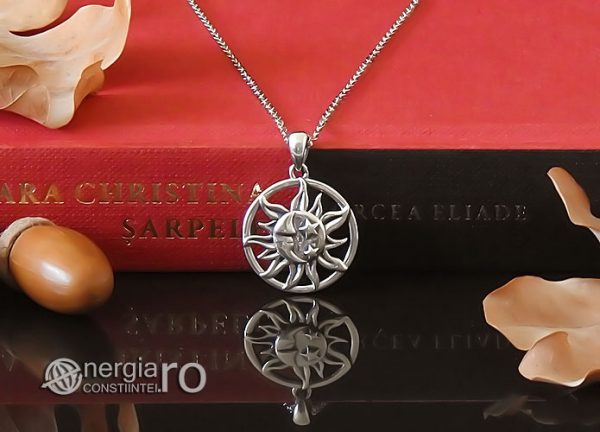 amuleta-talisman-medalion-colier-lant-lantisor-pandant-pandantiv-soare-soarele-luna-protectie-protector-protectoare-argint-PND991-06