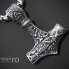Pandantiv Ciocanul lui Thor Mjolnir INOX – cod PND371