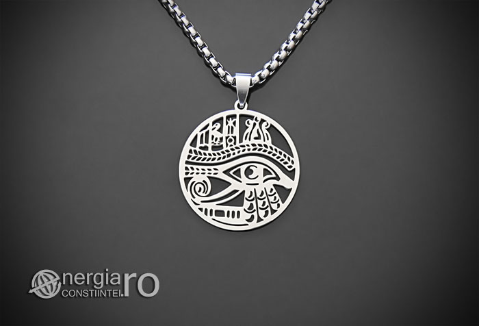 amuleta-talisman-medalion-colier-lant-lantisor-pandant-pandantiv-ochiul-horus-ochiul-ra-protectie-protector-protectoare-inox-PND227-01