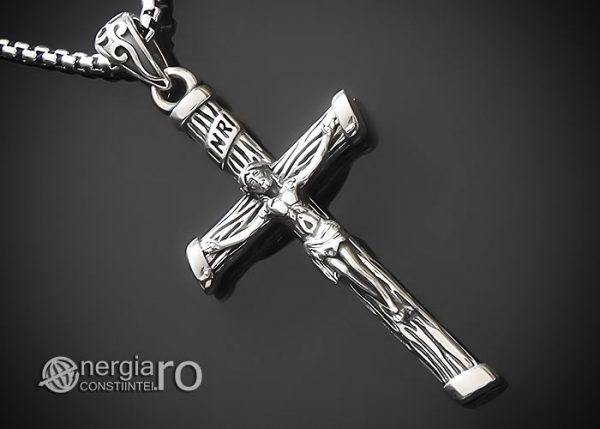 amuleta-talisman-medalion-colier-lant-lantisor-pandant-pandantiv-cruce-crucifix-cruciulita-iisus-cristos-protectie-protector-protectoare-argint-925-PND922-00