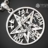 Pandantiv Pentagrama Tetragrammaton ARGINT – cod PND612
