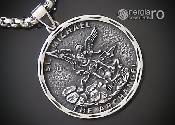 amuleta-talisman-medalion-colier-lant-lantisor-pandant-pandantiv-arhanghelul-sfantul-sf-mihail-protector-protectie-protectoare-inox-PND350-00