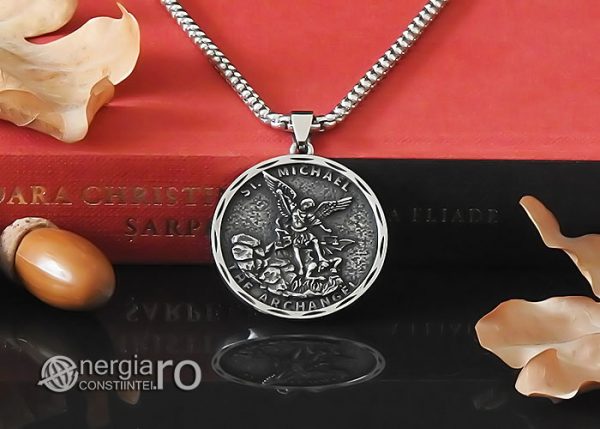 amuleta-talisman-medalion-colier-lant-lantisor-pandant-pandantiv-arhanghelul-sfantul-sf-mihail-protector-protectie-protectoare-inox-PND350-06