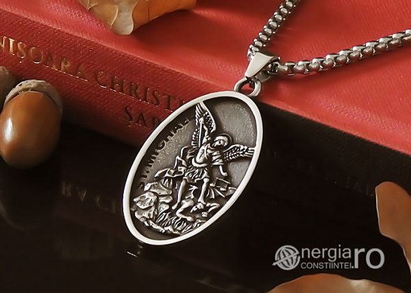 amuleta-talisman-medalion-colier-lant-lantisor-pandant-pandantiv-arhanghelul-sfantul-sf-mihail-protector-protectie-protectoare-inox-PND351-04